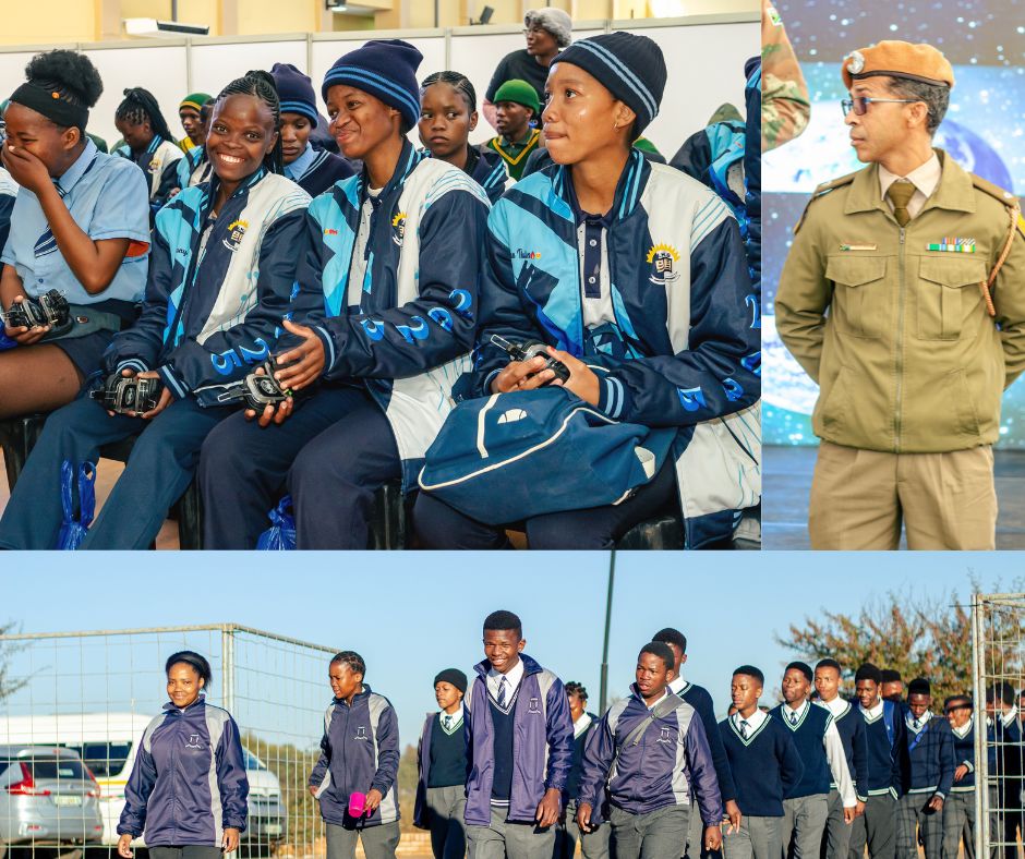 Learners attending career sessions