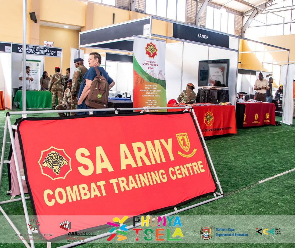 SA Army Combat Training Centre stand